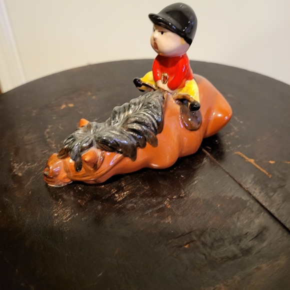 John Beswick England Porcelain "Kick-Start" 1982 Horse Figurine - Picture 2 of 10